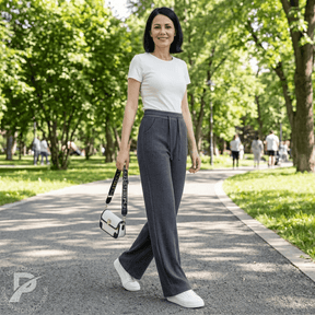Calça forrada em lã - Poly