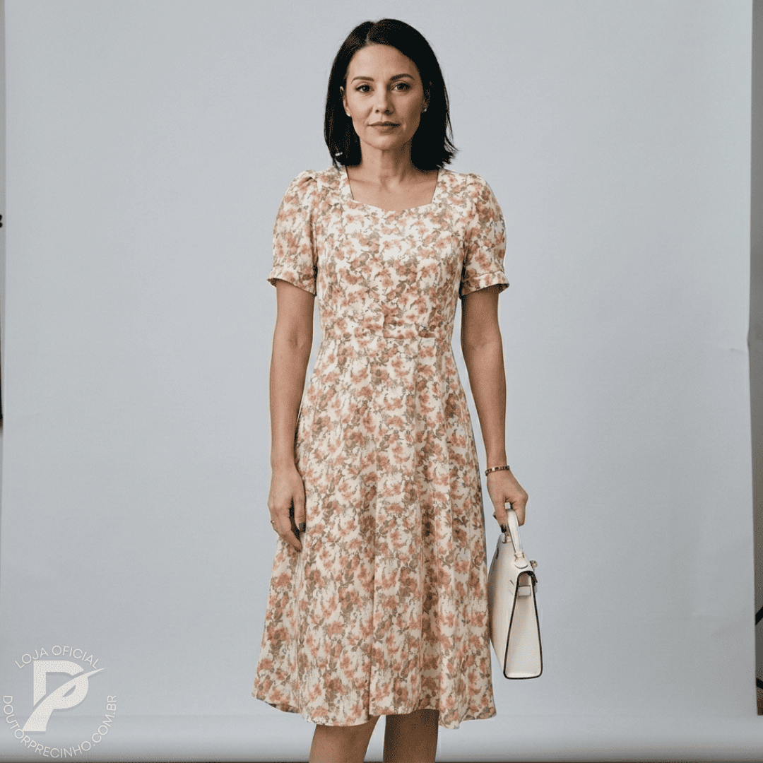 Vestido Marina - Alto nível de elegância e frescor