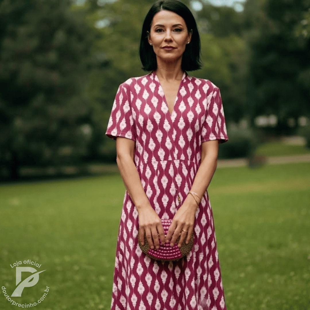 Vestido Morviane - Fluidez em cada detalhe