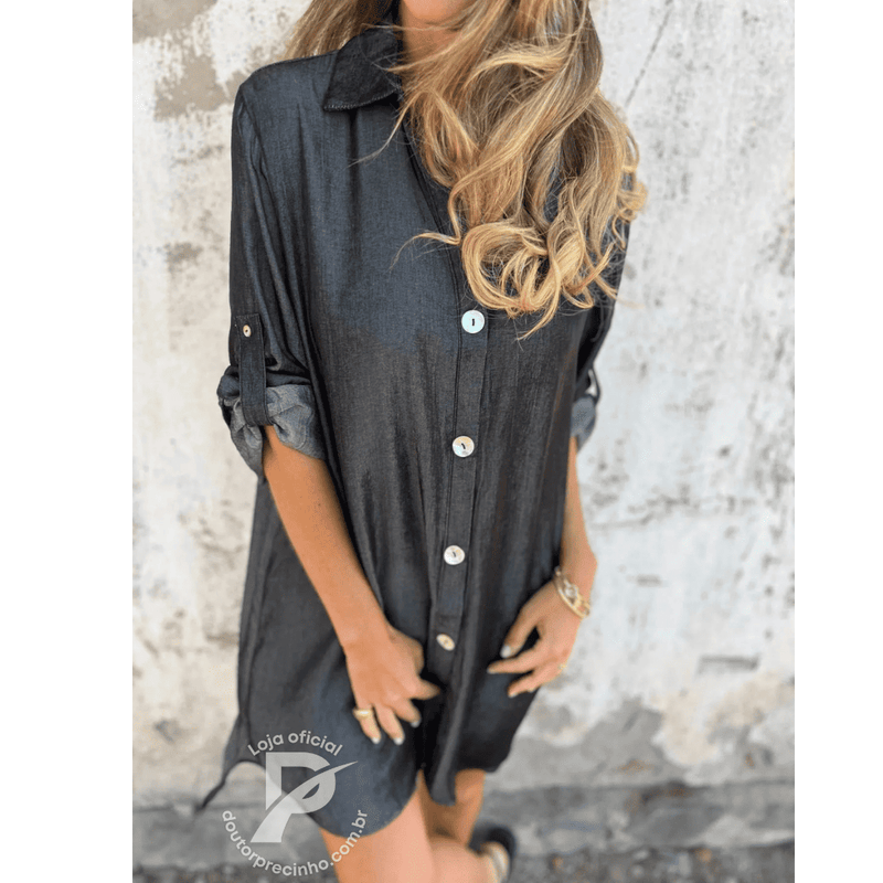 Camisa Jeans Portofino - Elegância Casual