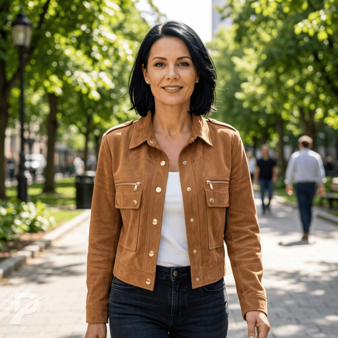Jaqueta Kezya – Estilo Urbano com Elegância Atemporal