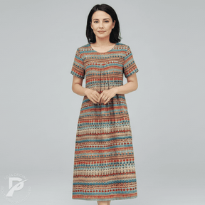 Vestido Iolanda - Serenidade Que Envolve