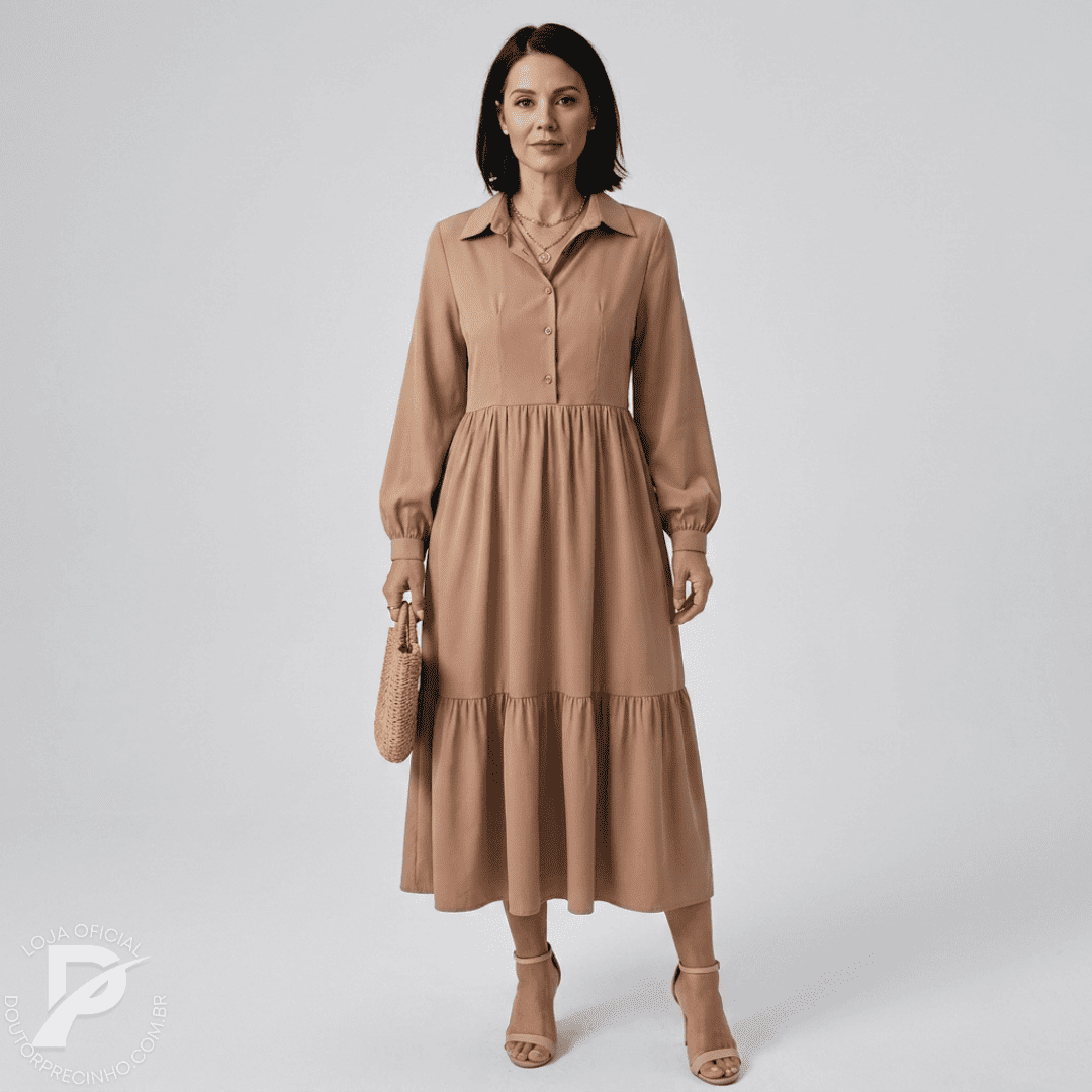 Vestido Manuela - Elegância Em Todos Os Momentos
