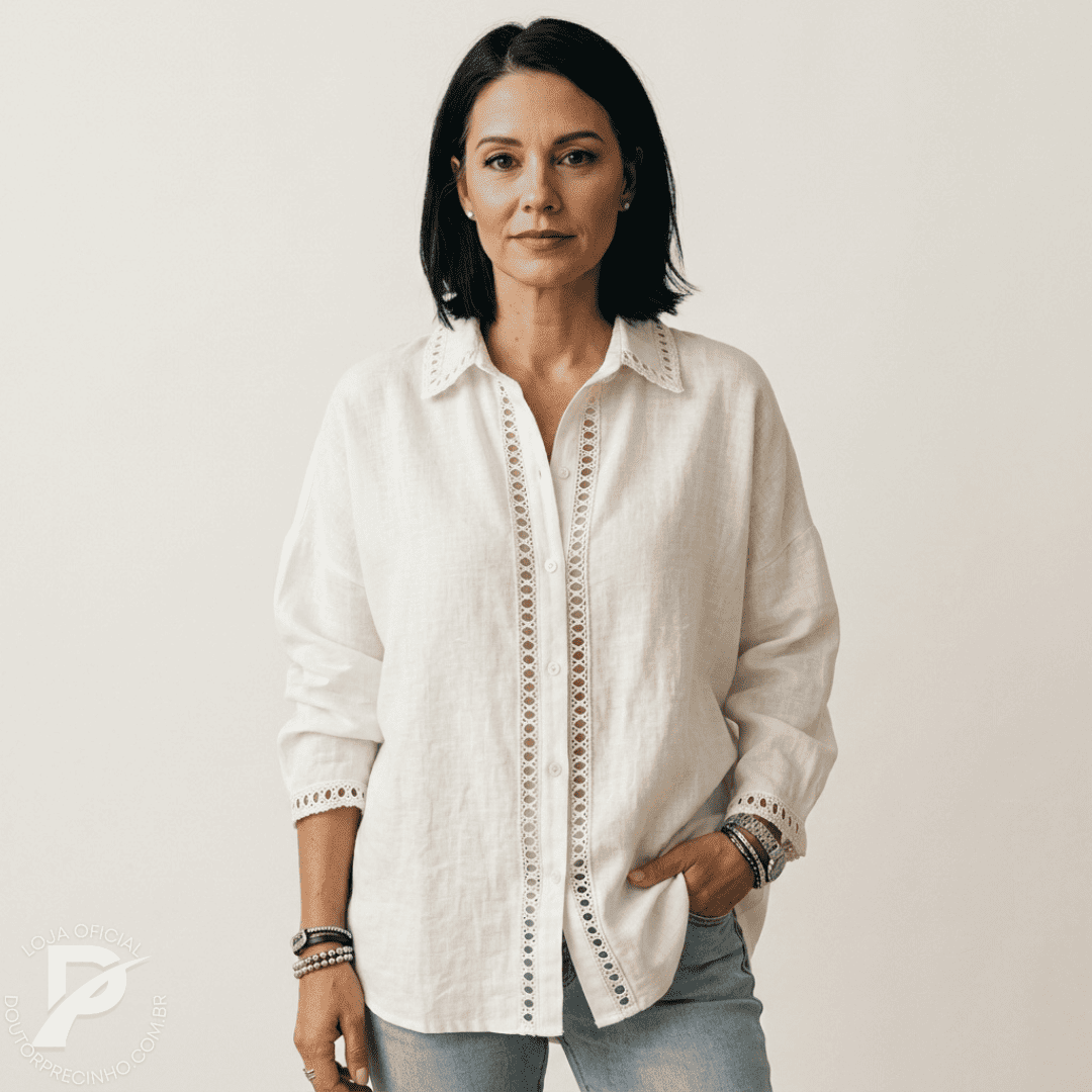 Camisa Ismênia - Charme Que Nunca Passa Despercebido