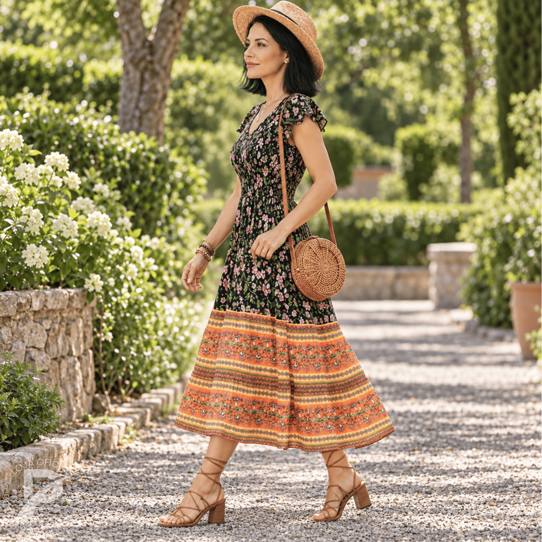 Vestido Venezia – Leveza, Romance e Estilo em Cada Movimento