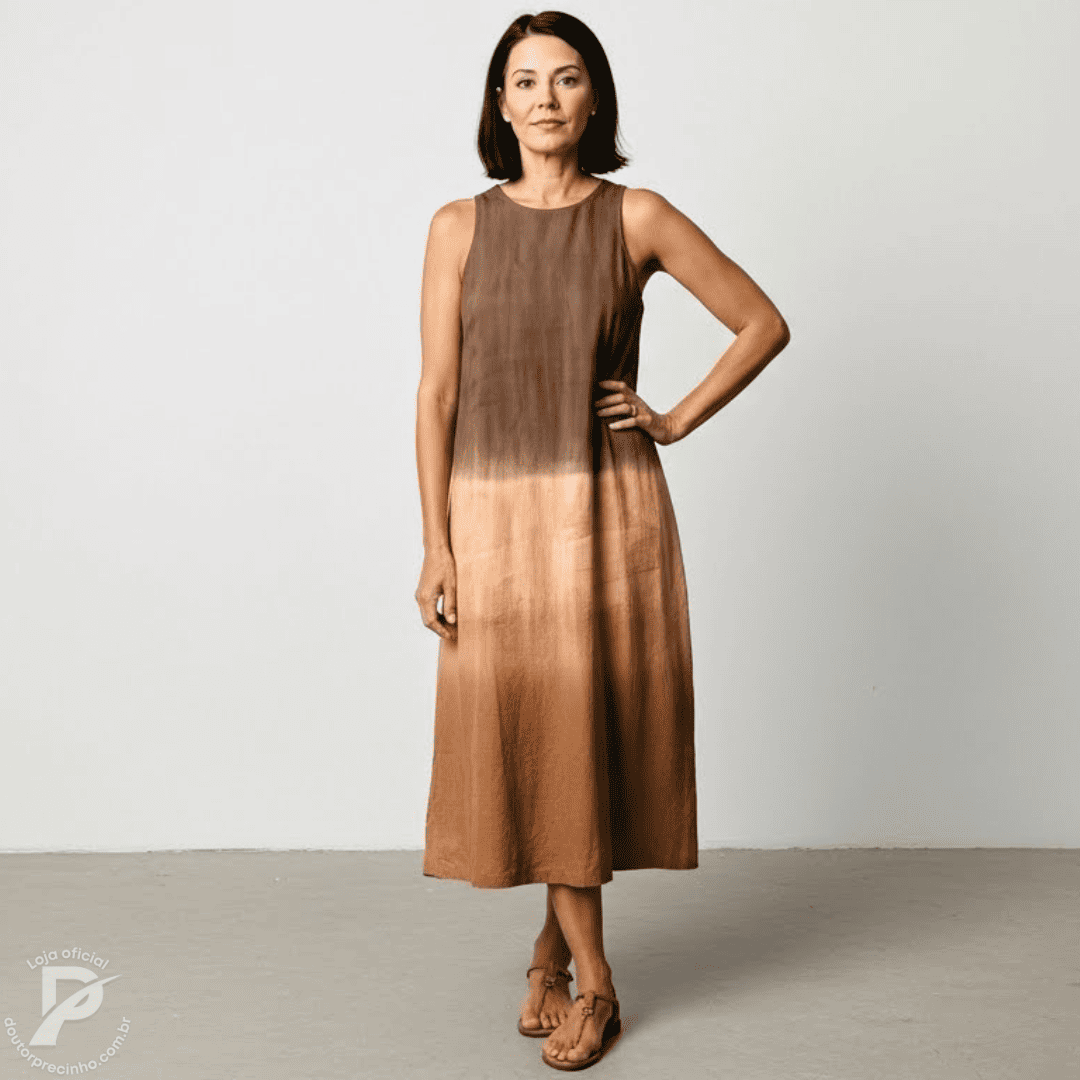 Vestido Zalinne - Leveza que envolve