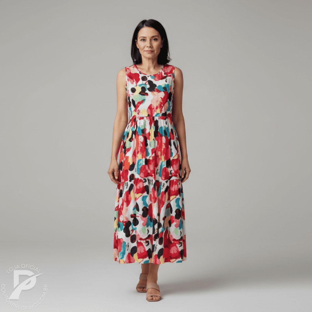 Vestido Graziella - Definição de energia e feminilidade