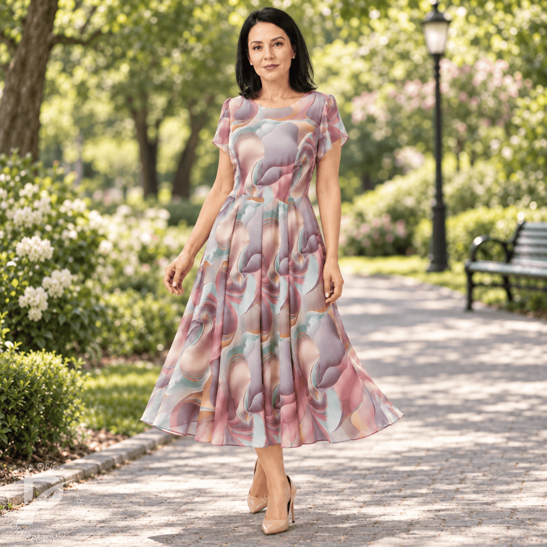 Vestido Lilian - Elegância Que Valoriza