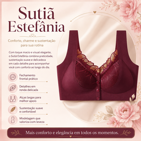 [Kit 2 peças] Sutiã Estefânia - Charme para sua rotina