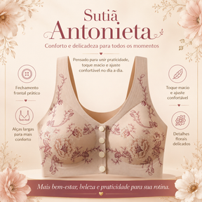 [Kit 2 peças] Sutiã Antonieta - Elegância Atemporal