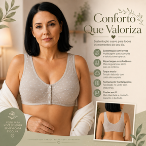 [Kit 2 peças] Sutiã Dália - Conforto que Valoriza