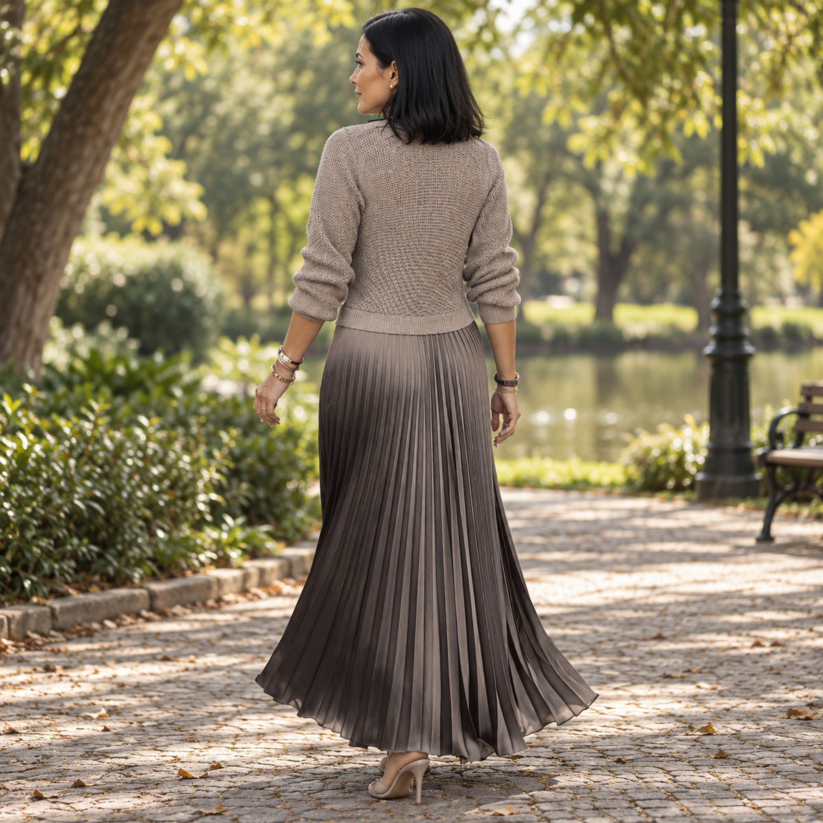 Vestido Margot – Elegância Atemporal com Toque Aconchegante