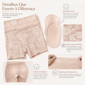 Modeladora Helena - Enchimentos no bumbum e quadril