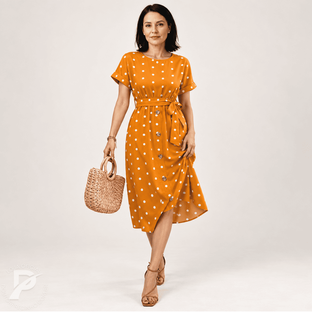 Vestido Hadassa - Elegância Casual