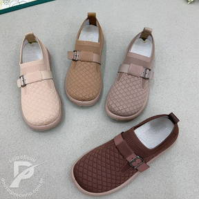 Sapato Torino - Tênis Casual Knit com Fivela Ajustável
