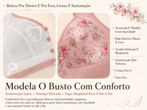 [Kit 2 peças] Sutiã Nivelle - Delicadeza que Acolhe