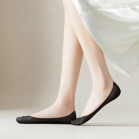 [5 pares] - Meias invisíveis antiderrapantes