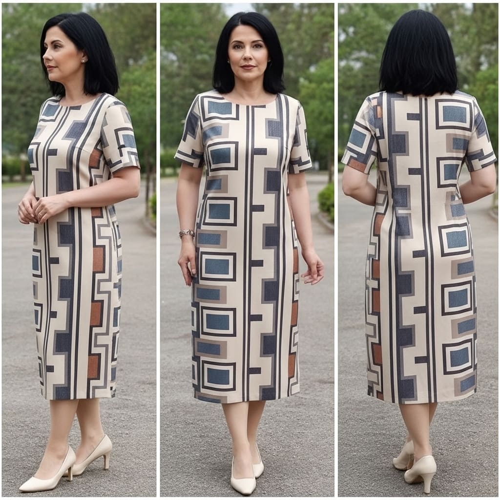 Vestido Adélia – Elegância Atemporal com Estilo Moderno