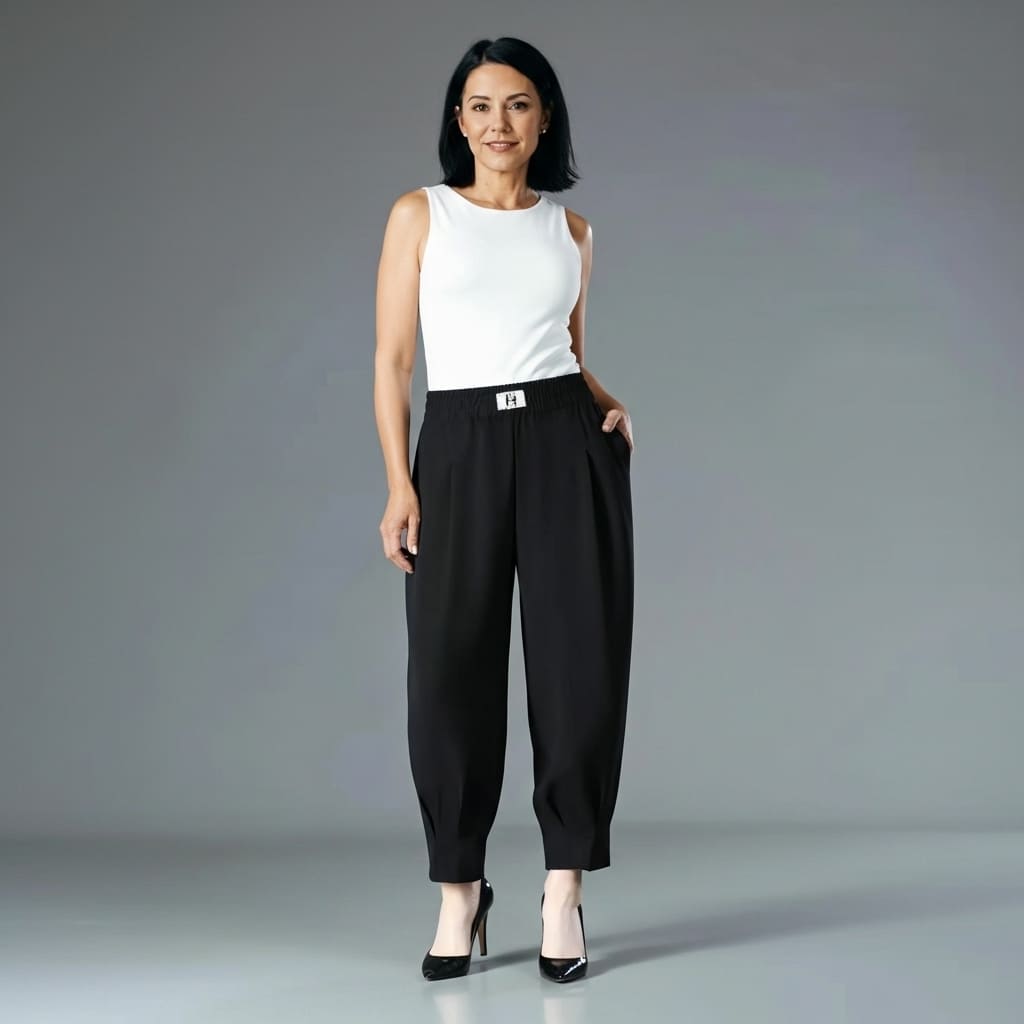 [2 peças] Calça versátil e leve - Evelin