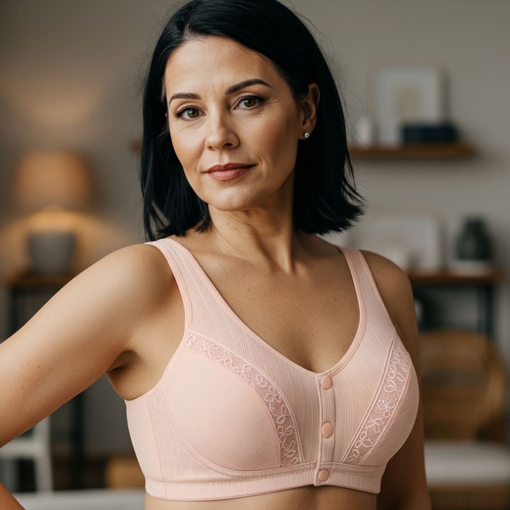 [KIT 3 PEÇAS] Sutiã confortável com fecho frontal - Sophia