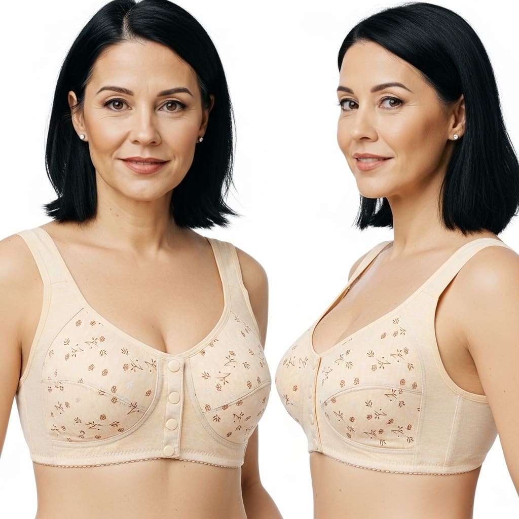 [Kit 3 Peças] Sutiã Mary - Abertura Frontal