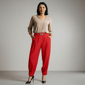 [2 peças] Calça versátil e leve - Evelin