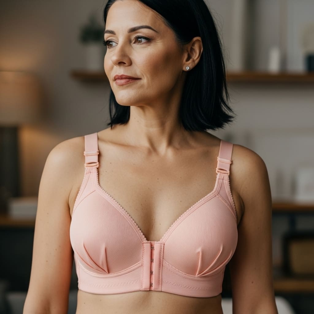 [Kit 3 peças] Sutiã Safira - Fecho frontal e alças reguláveis