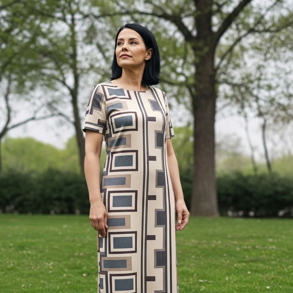 Vestido Adélia – Elegância Atemporal com Estilo Moderno