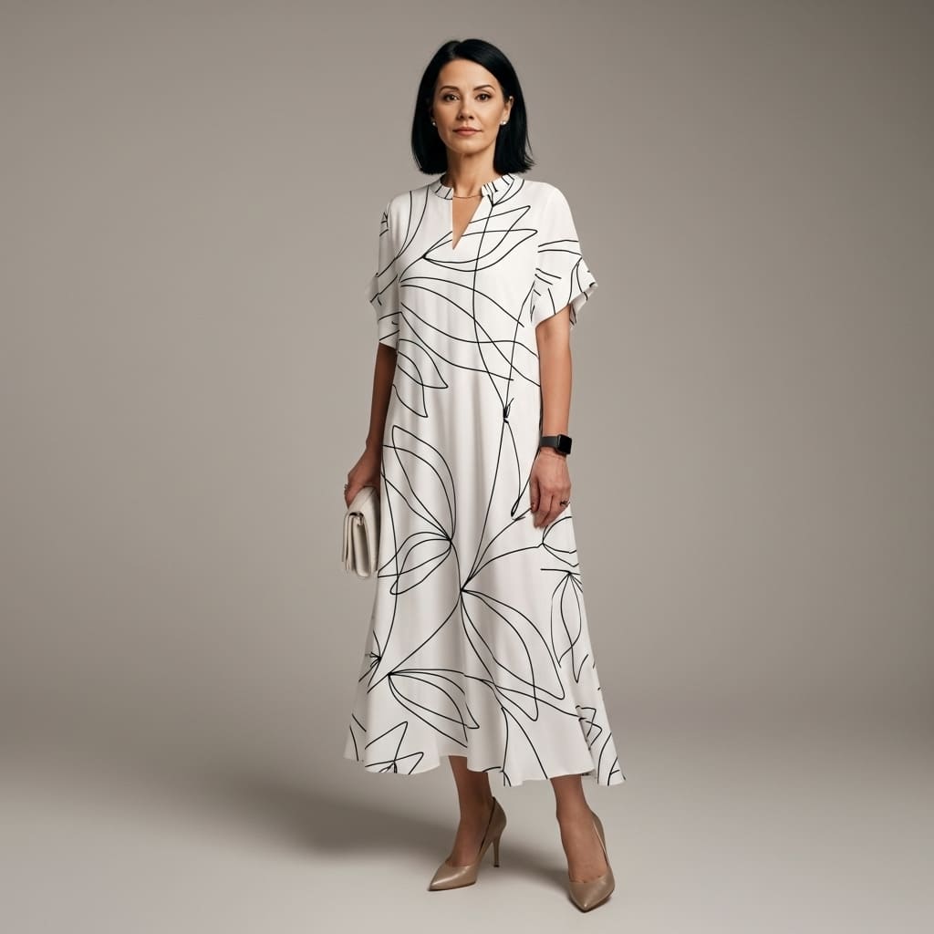 Vestido Úrsula – Sofisticação e Estilo em Cada Movimento