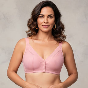 [KIT 3 PEÇAS] Sutiã Aurora - Botões frontais e alças reguláveis