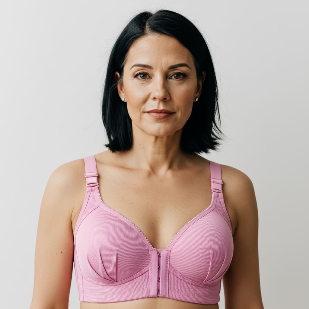 [Kit 3 peças] Sutiã Safira - Fecho frontal e alças reguláveis