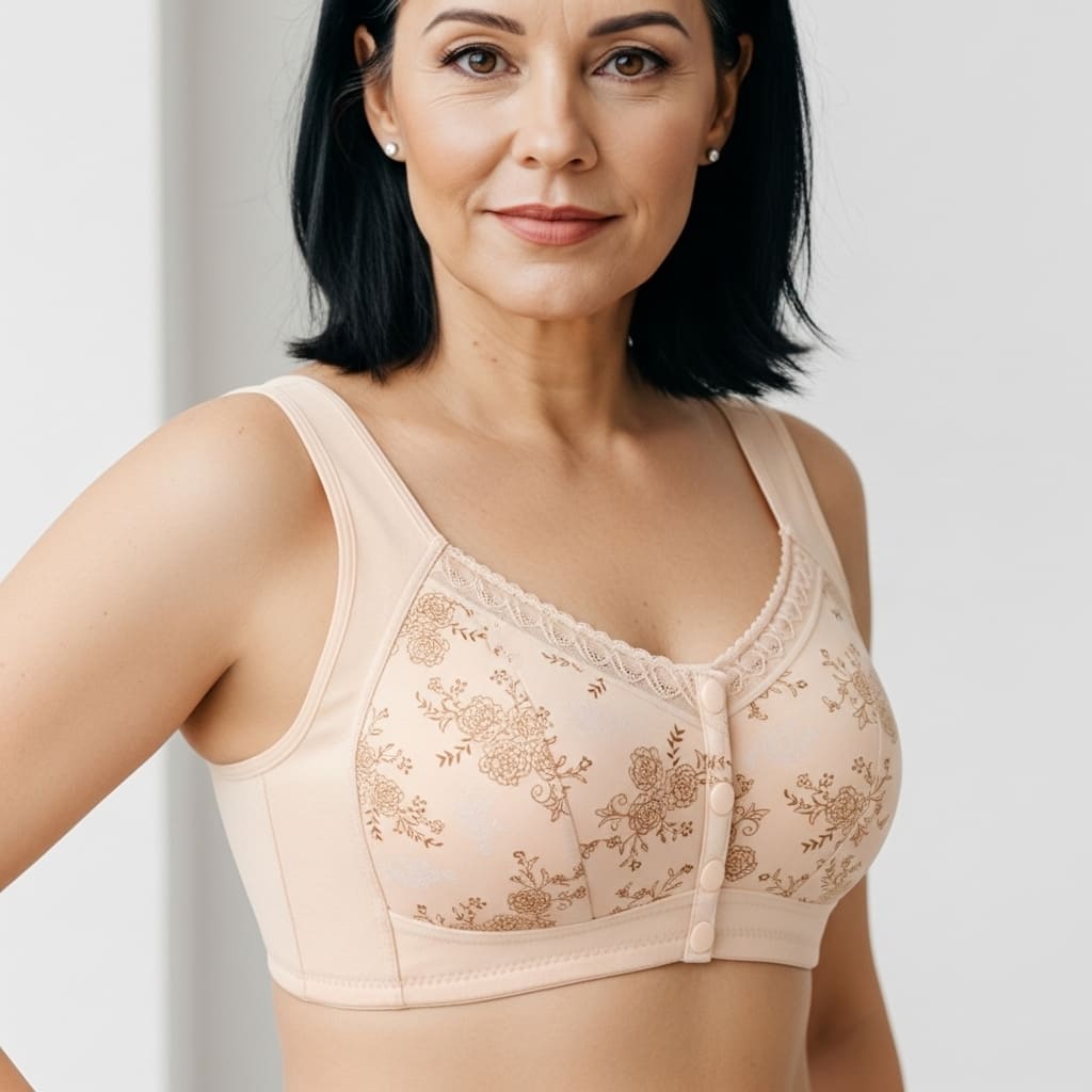 Sutiã com fecho frontal - Sarah [Kit 3 peças]