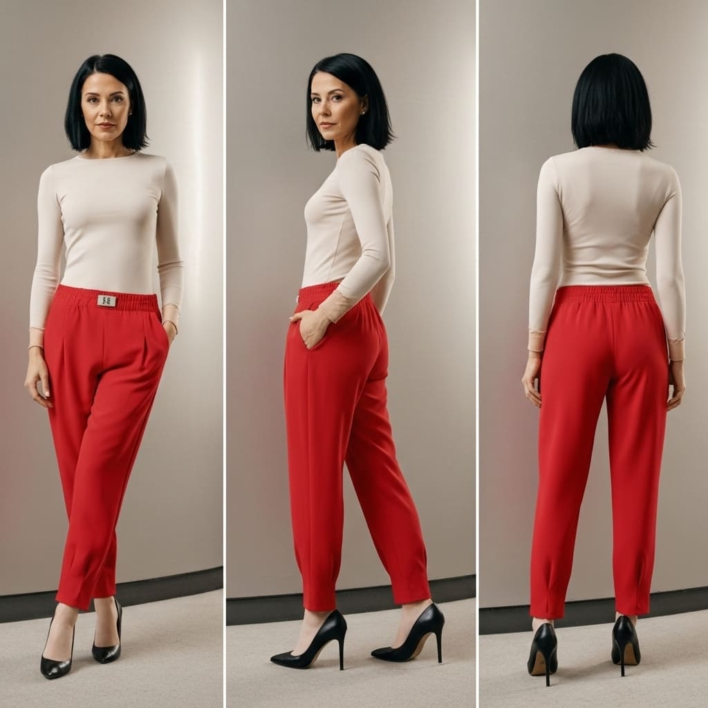 [2 peças] Calça versátil e leve - Evelin