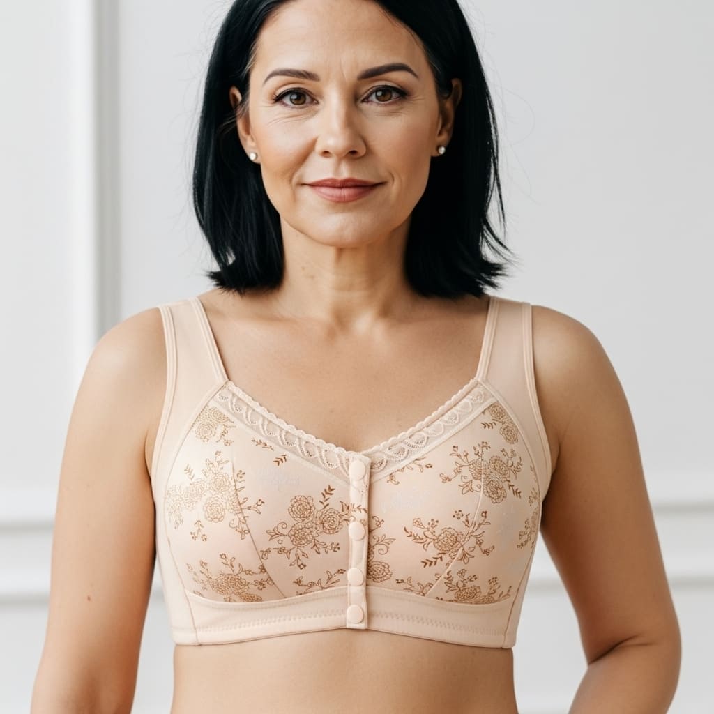 Sutiã com fecho frontal - Sarah [Kit 3 peças]