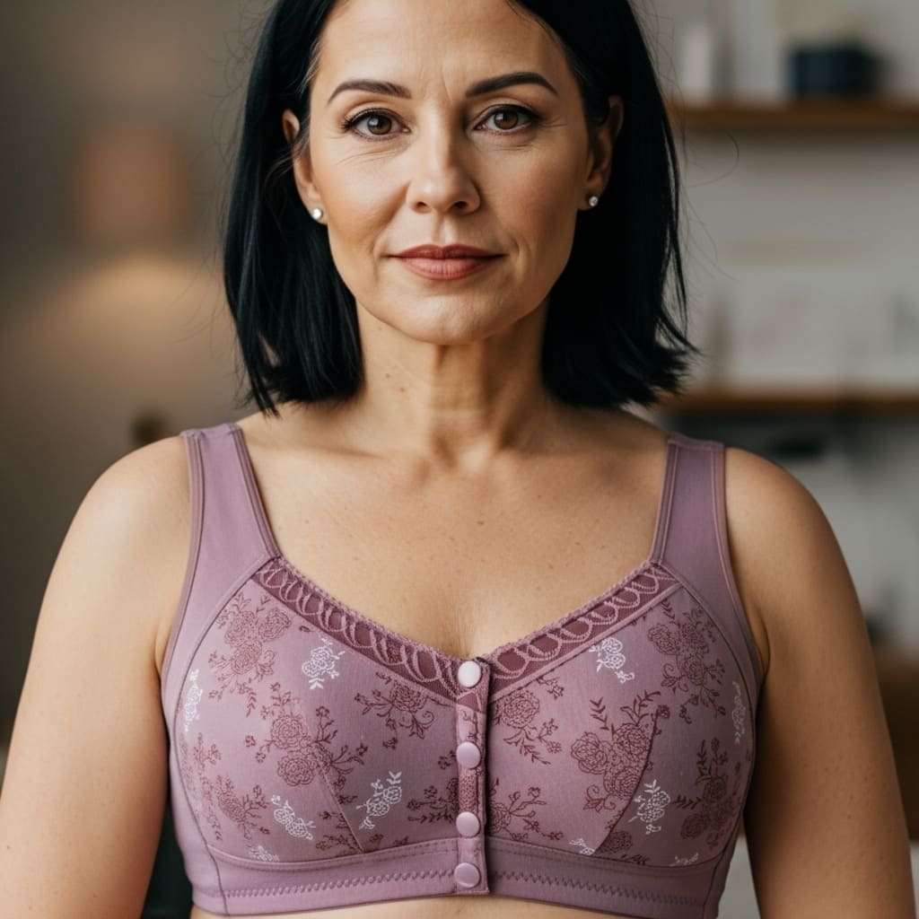 Sutiã com fecho frontal - Sarah [Kit 3 peças]