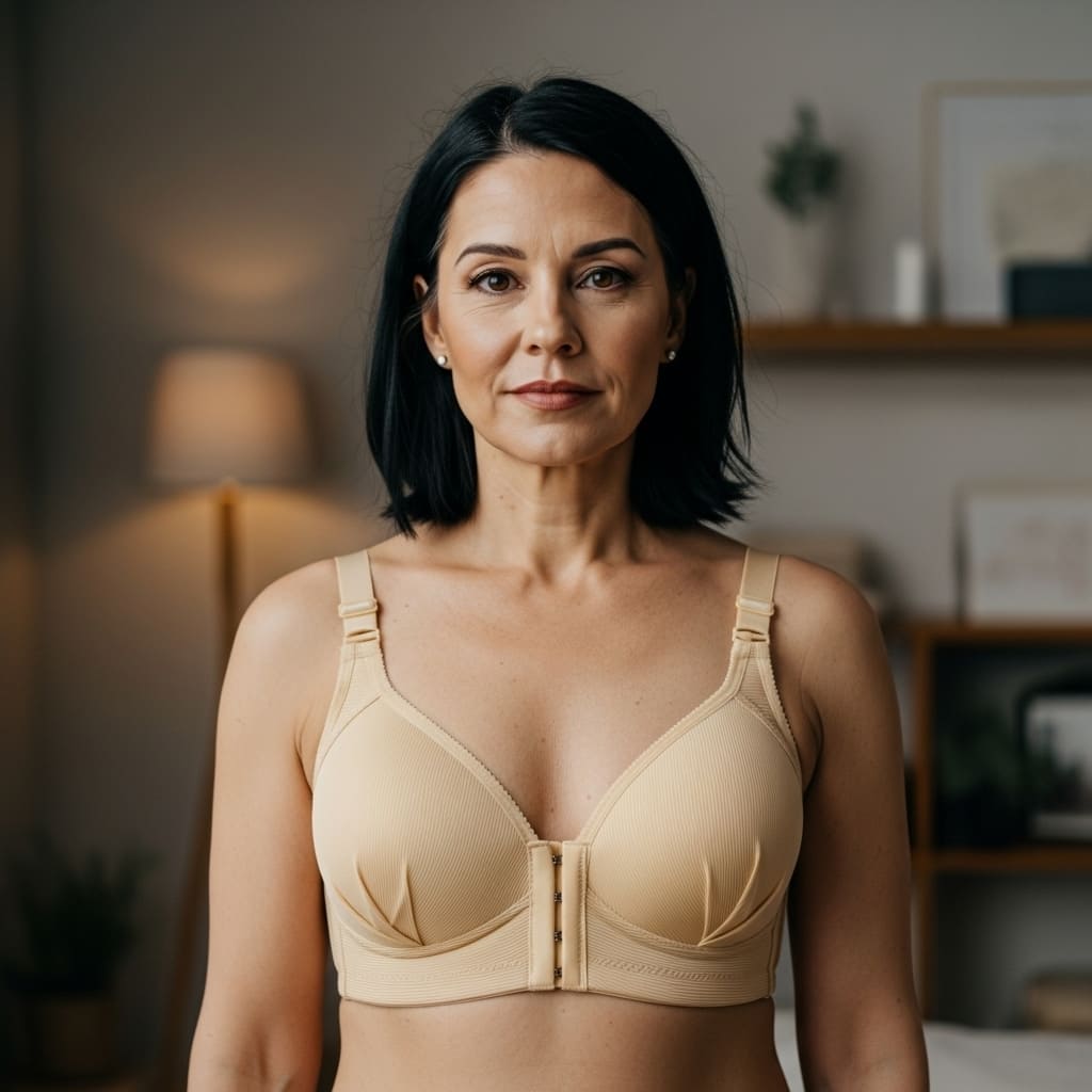 [Kit 3 peças] Sutiã Safira - Fecho frontal e alças reguláveis