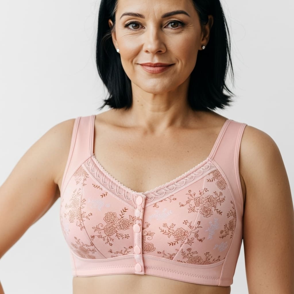 Sutiã com fecho frontal - Sarah [Kit 3 peças]