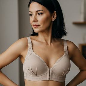 [Kit 3 peças] Sutiã Safira - Fecho frontal e alças reguláveis