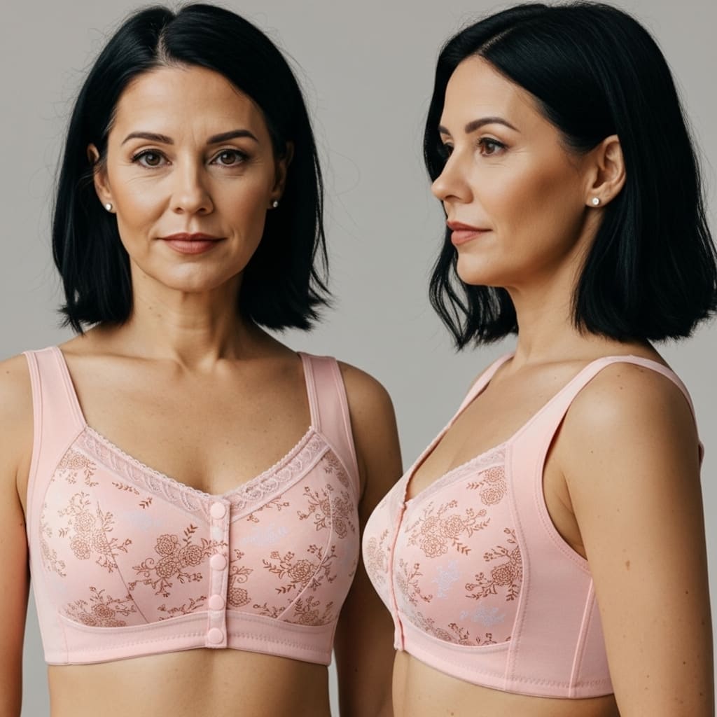 Sutiã com fecho frontal - Sarah [Kit 3 peças]