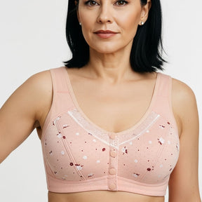 [Kit 3 peças] Sutiã com fecho frontal - Lazúli