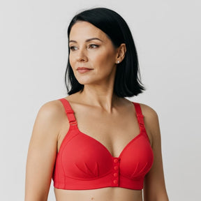 [Kit 3 peças] Sutiã com botões frontais  - Olívia