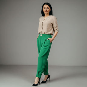 [2 peças] Calça versátil e leve - Evelin