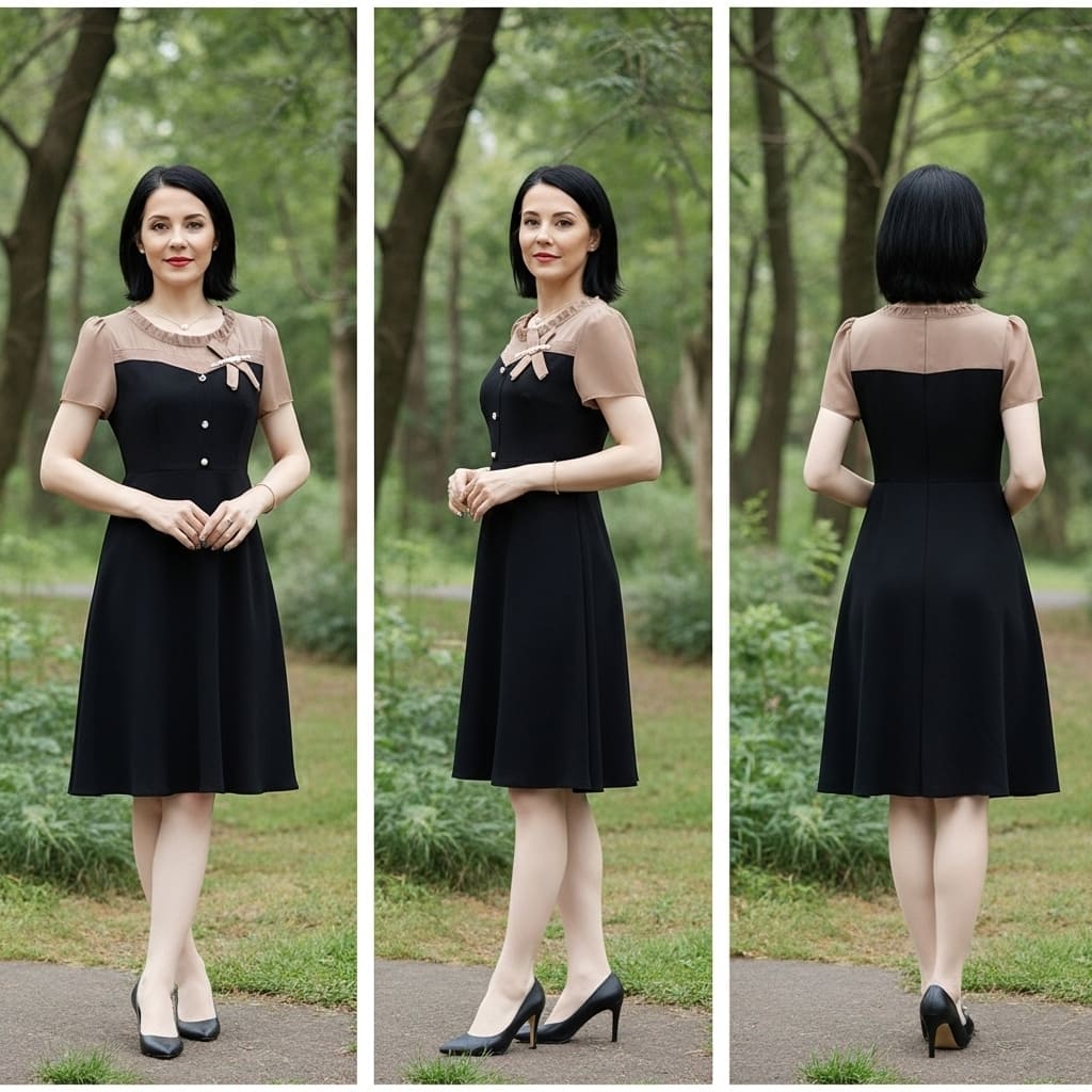 Vestido Luna - Elegância e Delicadeza