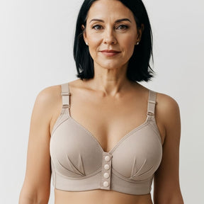 [Kit 3 peças] Sutiã com botões frontais  - Olívia