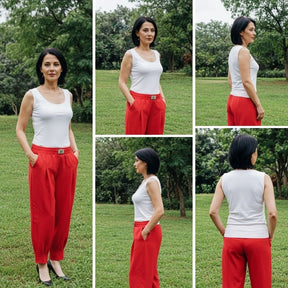 [2 peças] Calça versátil e leve - Evelin