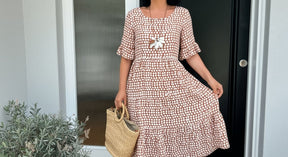 Vestido Midi Lecce - Frescor E Elegância Para O Dia a Dia