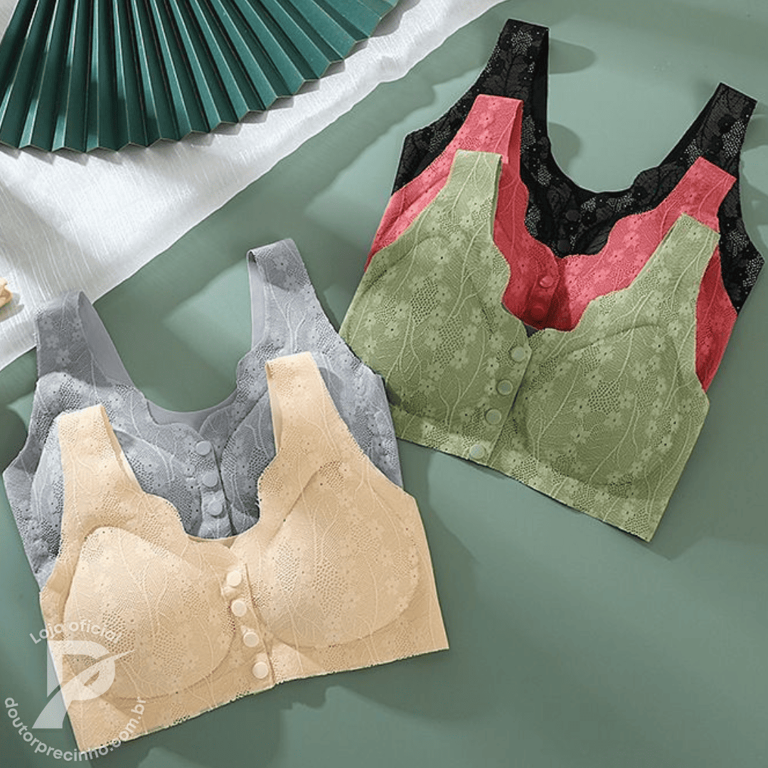 [Kit 3 peças] Sutiã Bellinda – Conforto com Toque de Sofisticação