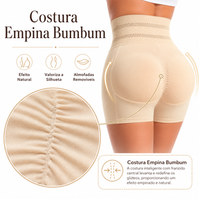 Costura franzida da Modeladora Mandy que valoriza e levanta o bumbum