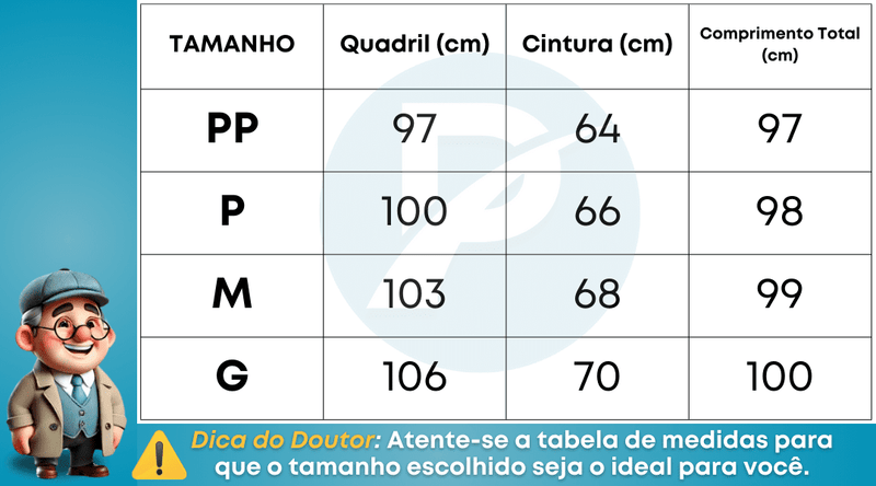 Calça forrada em lã super confortável - Clara