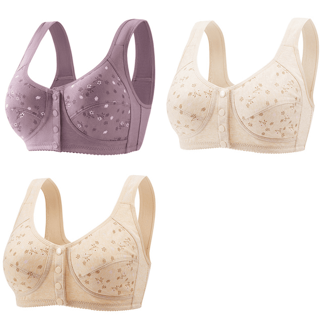 [Kit 3 Peças] Sutiã Mary - Abertura Frontal